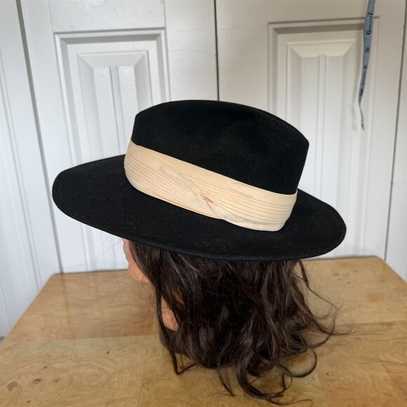 Vintage Womens Hat Glenover Fawn Tra-Felt 100% Wool with Ribbon main image 5